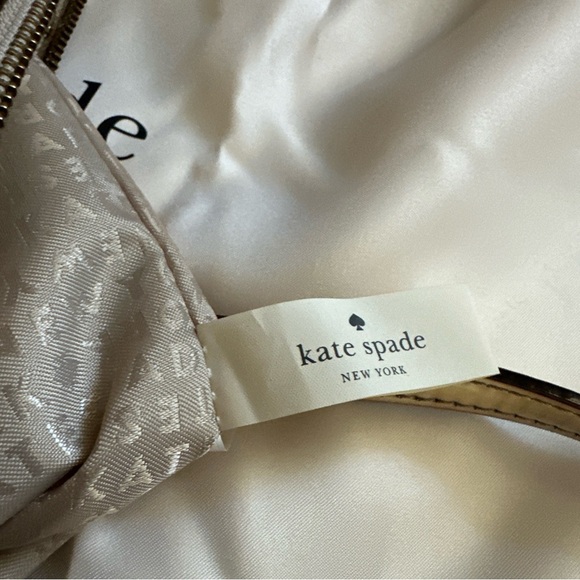 Kate Spade Sam Icon Small Nylon Shoulder Bag KS GREEN NEW - Picture 4 of 7